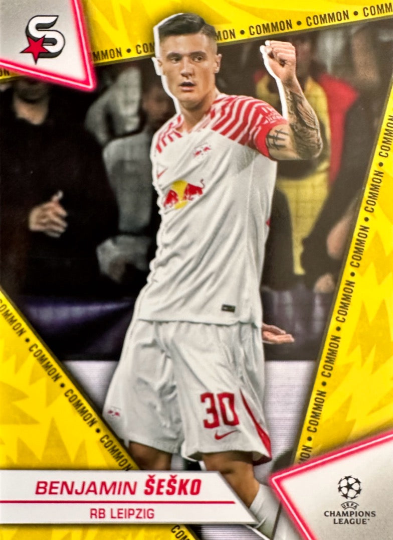 Superstars Champions League 2023/24 Topps - Scegli Common Yellow  Azione 101-200