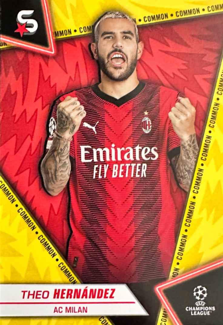 Superstars Champions League 2023/24 Topps - Scegli card Common Yellow Da 1 a 100