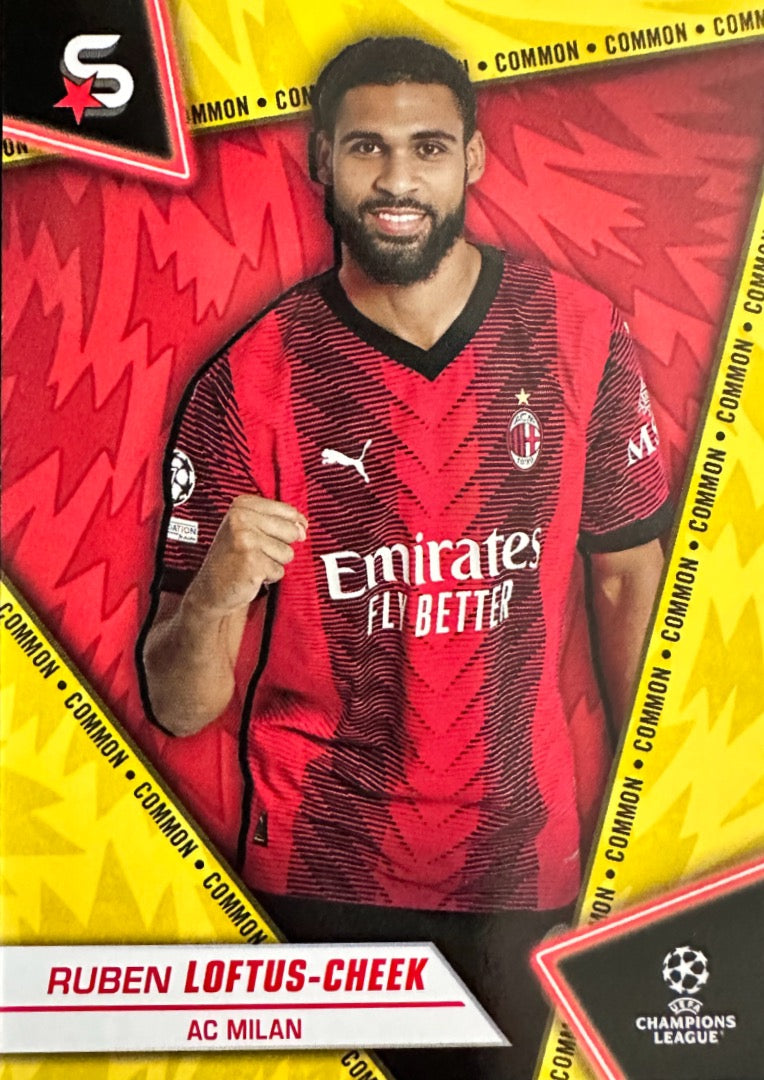 Superstars Champions League 2023/24 Topps - Scegli Common Yellow Azione 1-100