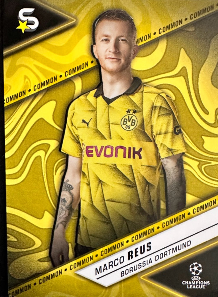 Superstars Champions League 2023/24 Topps - Scegli card Common Yellow Da 1 a 100