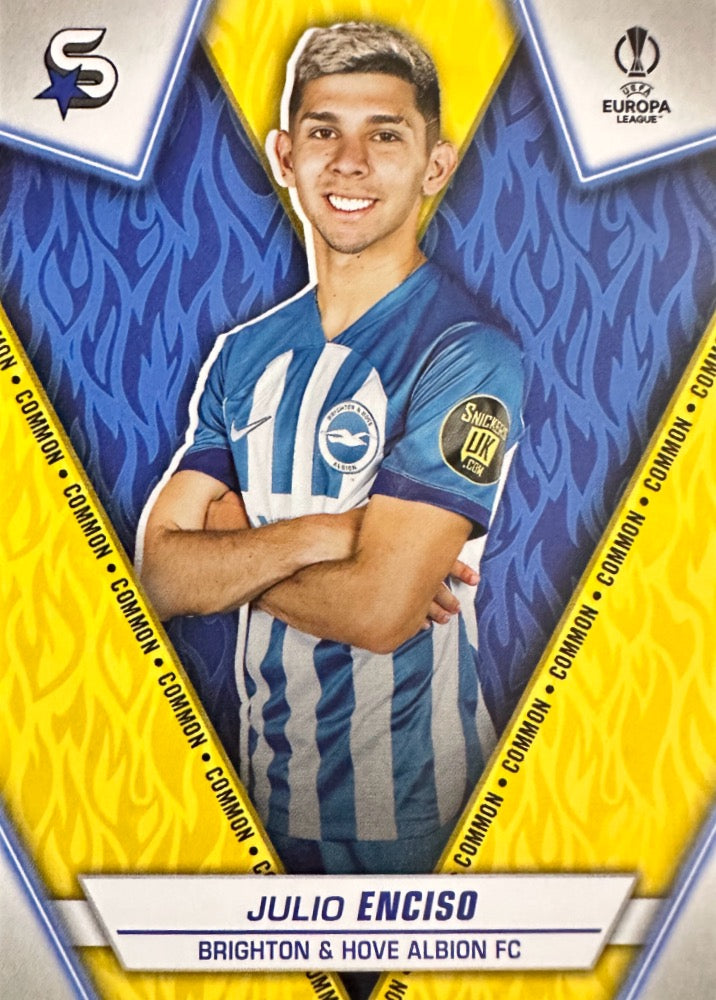 Superstars Champions League 2023/24 Topps - Scegli Common Yellow Azione 1-100