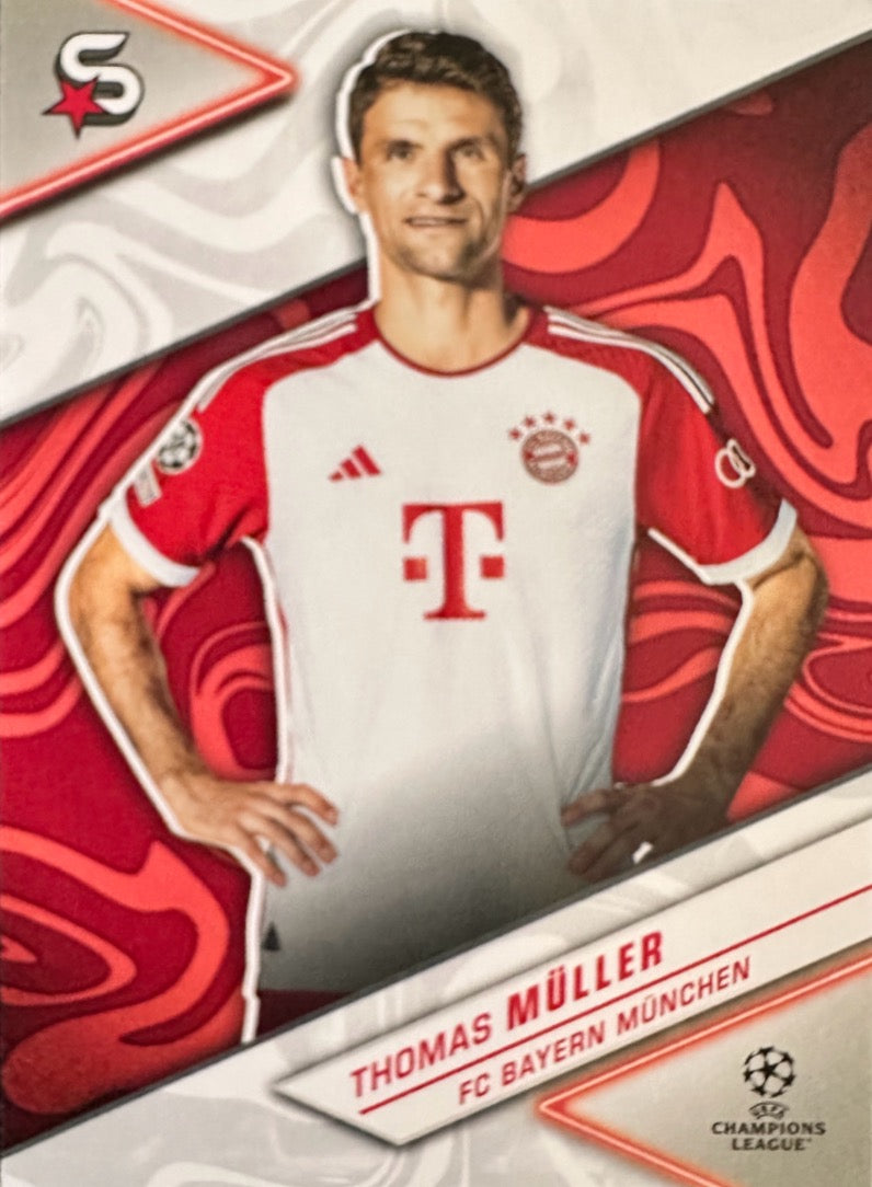 Superstars Champions League 2023/24 Topps - Scegli card base Da 1 a 100