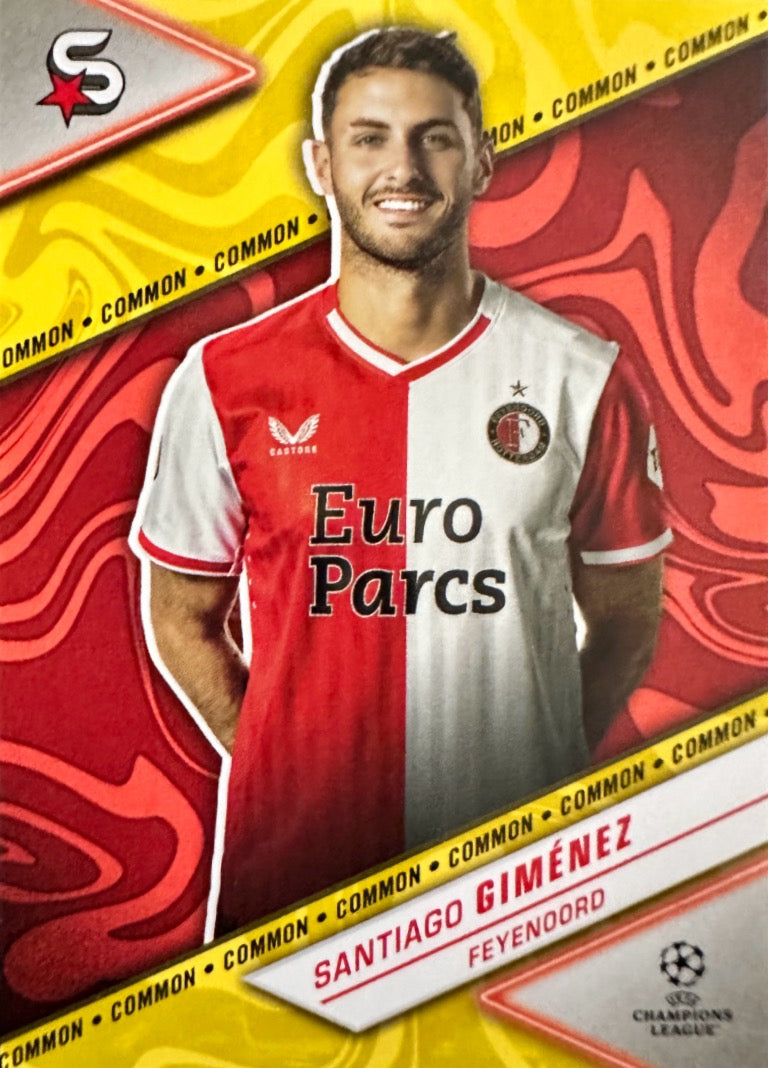 Superstars Champions League 2023/24 Topps - Scegli Common Yellow Azione 1-100