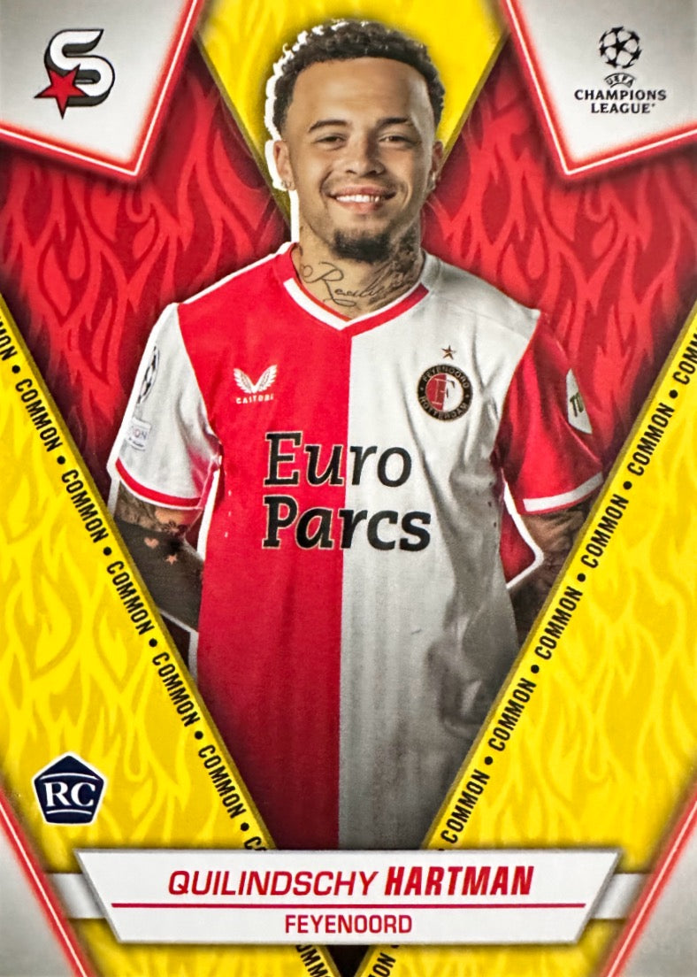 Superstars Champions League 2023/24 Topps - Scegli card Common Yellow Da 1 a 100