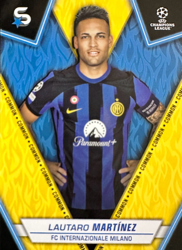 Superstars Champions League 2023/24 Topps - Scegli Common Yellow Azione 1-100