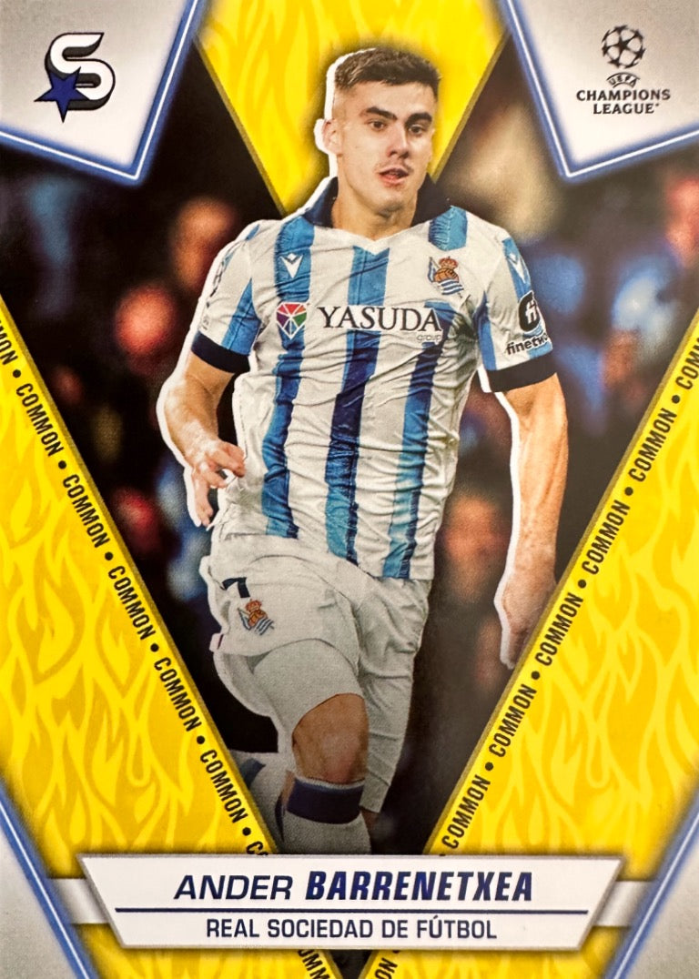 Superstars Champions League 2023/24 Topps - Scegli Common Yellow  Azione 101-200