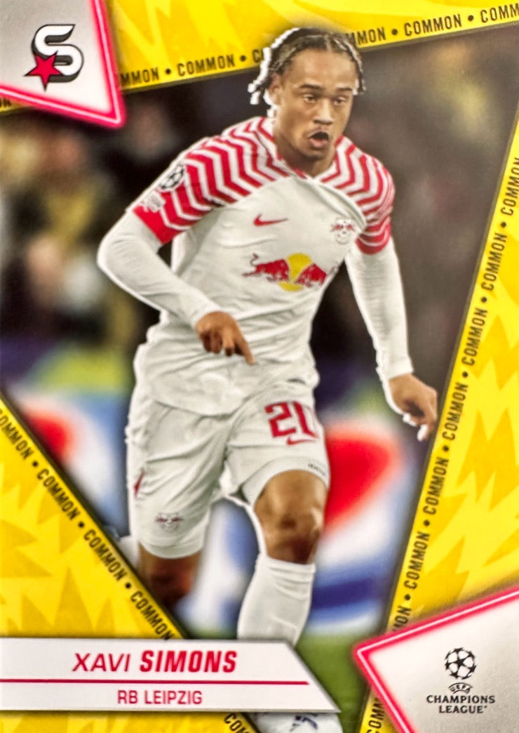 Superstars Champions League 2023/24 Topps - Scegli Common Yellow  Azione 101-200