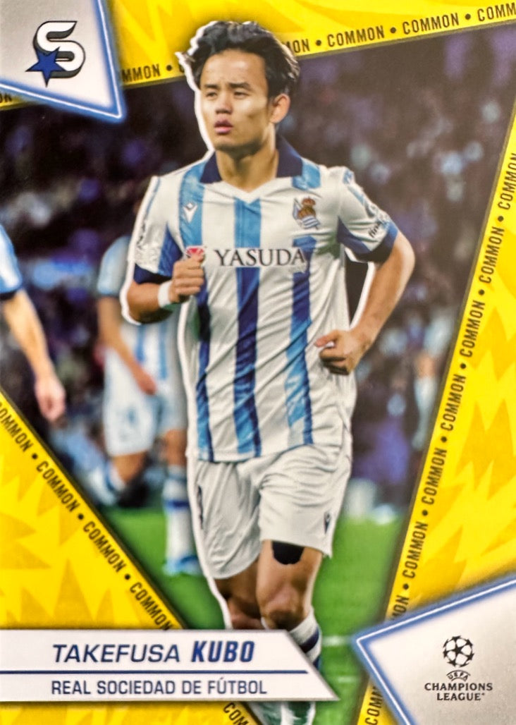 Superstars Champions League 2023/24 Topps - Scegli Common Yellow  Azione 101-200