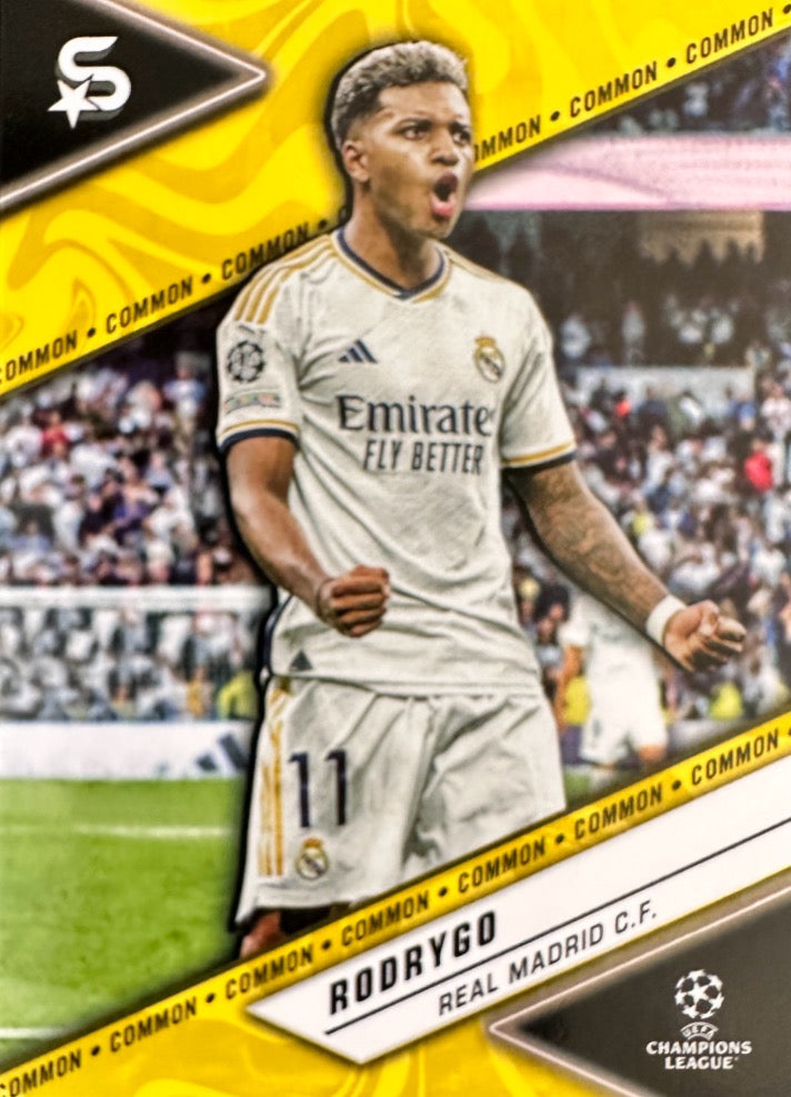 Superstars Champions League 2023/24 Topps - Scegli Common Yellow  Azione 101-200