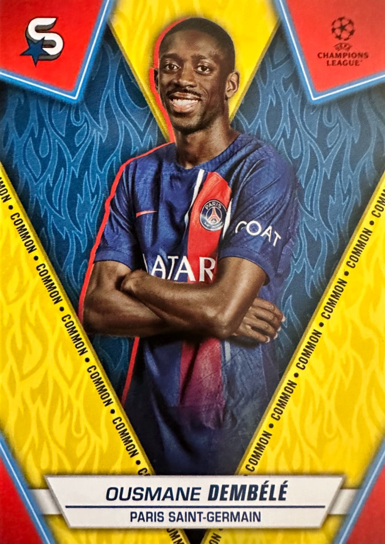 Superstars Champions League 2023/24 Topps - Scegli Common Yellow Da 101 a 200