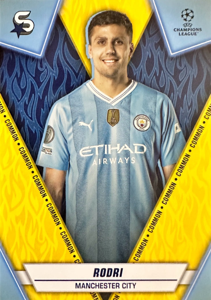 Superstars Champions League 2023/24 Topps - Scegli Common Yellow Azione 1-100