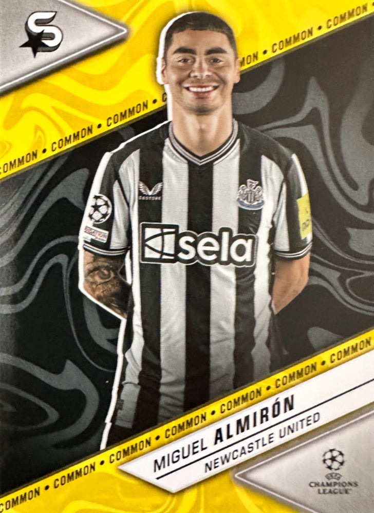 Superstars Champions League 2023/24 Topps - Scegli Common Yellow Da 101 a 200