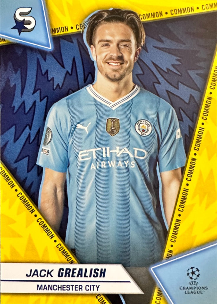 Superstars Champions League 2023/24 Topps - Scegli card Common Yellow Da 1 a 100