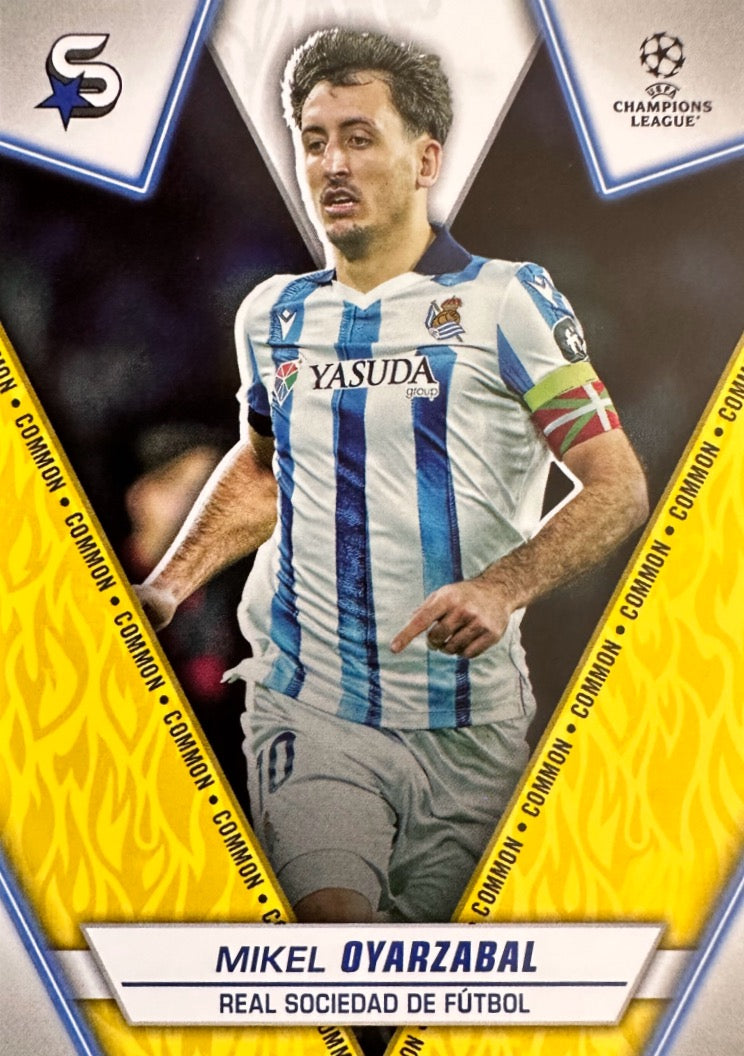 Superstars Champions League 2023/24 Topps - Scegli Common Yellow  Azione 101-200