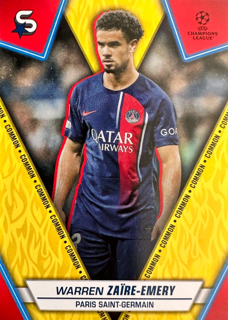 Superstars Champions League 2023/24 Topps - Scegli Common Yellow  Azione 101-200