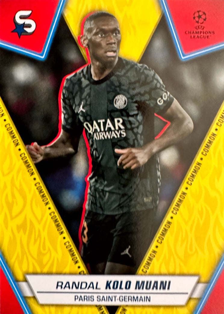 Superstars Champions League 2023/24 Topps - Scegli Common Yellow  Azione 101-200