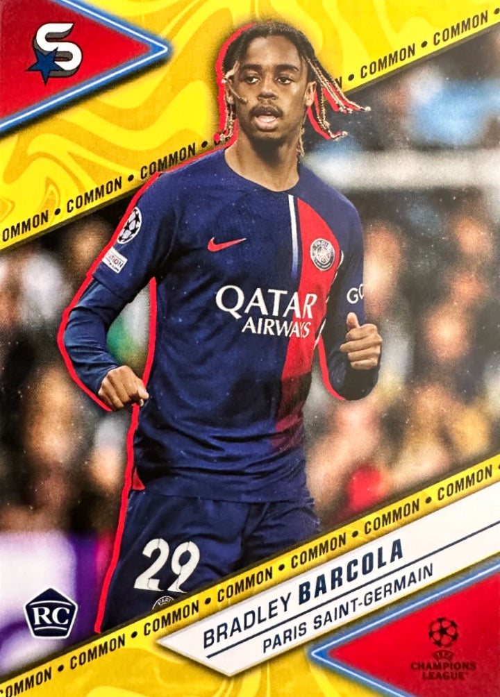 Superstars Champions League 2023/24 Topps - Scegli Common Yellow  Azione 101-200