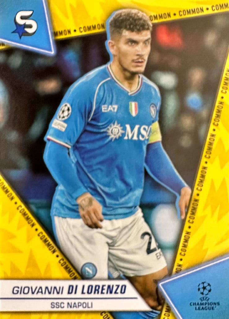 Superstars Champions League 2023/24 Topps - Scegli Common Yellow  Azione 101-200