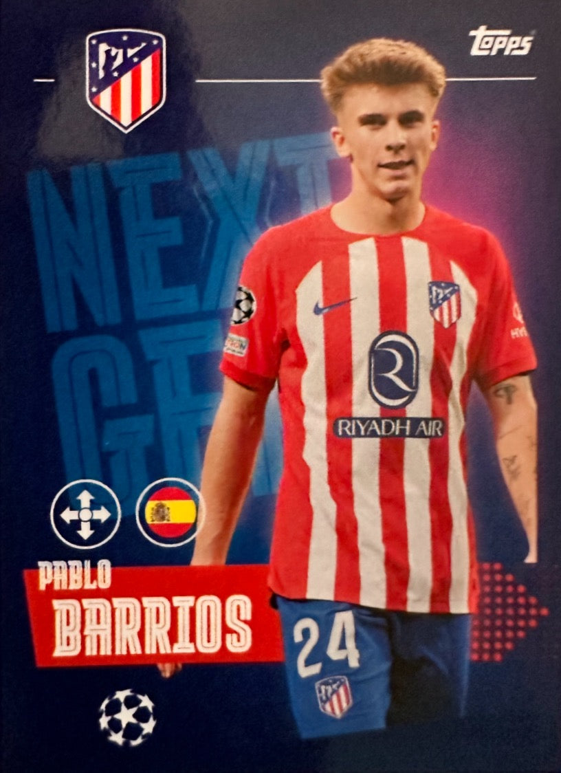 Champions League 2023/24 Topps - Scegli figurina Da 1 a 100