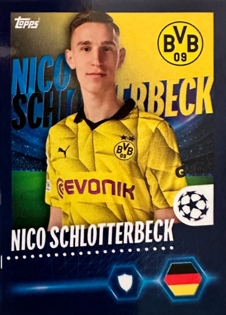 Champions League 2023/24 Topps - Scegli figurina Da 1 a 100