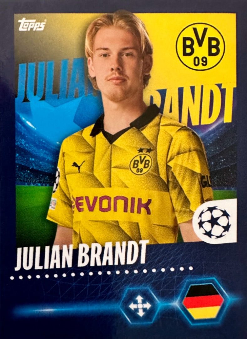 Champions League 2023/24 Topps - Scegli figurina Da 1 a 100