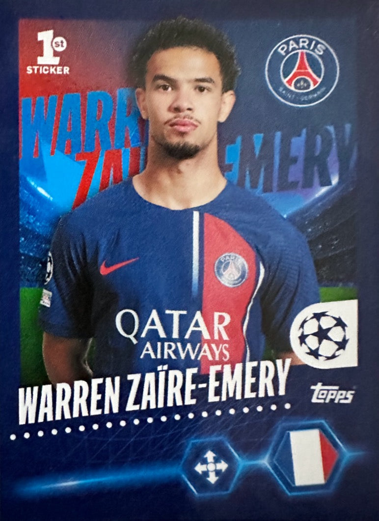 Champions League 2023/24 Topps - Scegli figurina Da 301 a 400