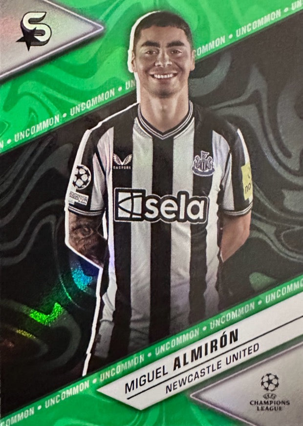 Superstars Champions League 2023/24 Topps - Scegli Uncommon Green 101-200