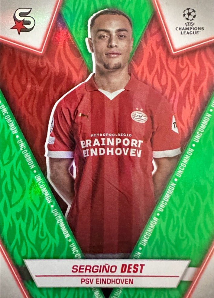 Superstars Champions League 2023/24 Topps - Scegli Uncommon Green 101-200