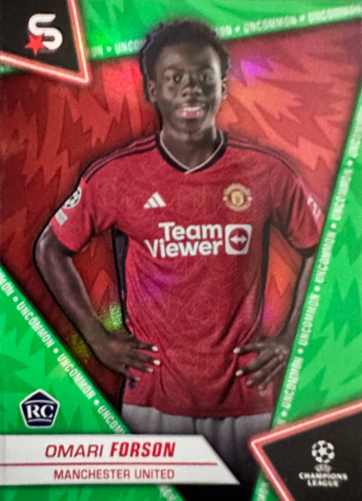 Superstars Champions League 2023/24 Topps - Scegli Uncommon Green 101-200