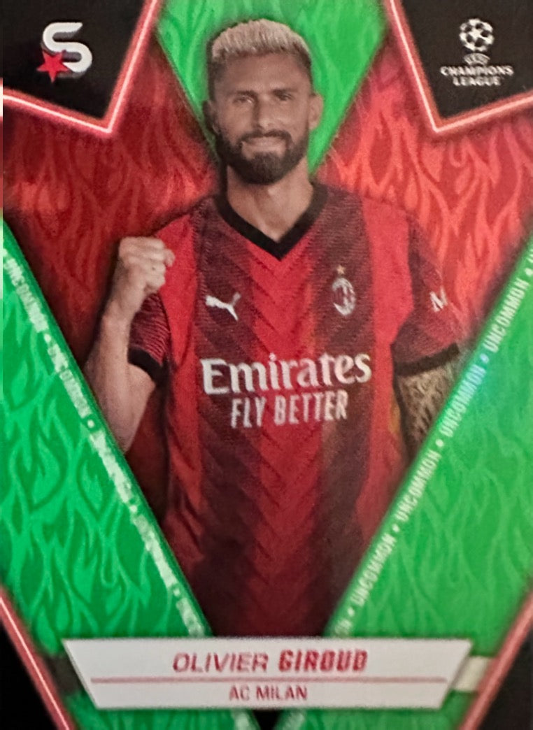 Superstars Champions League 2023/24 Topps - Scegli Uncommon Green 1-100