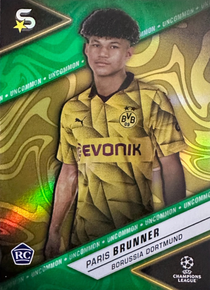 Superstars Champions League 2023/24 Topps - Scegli Uncommon Green 1-100