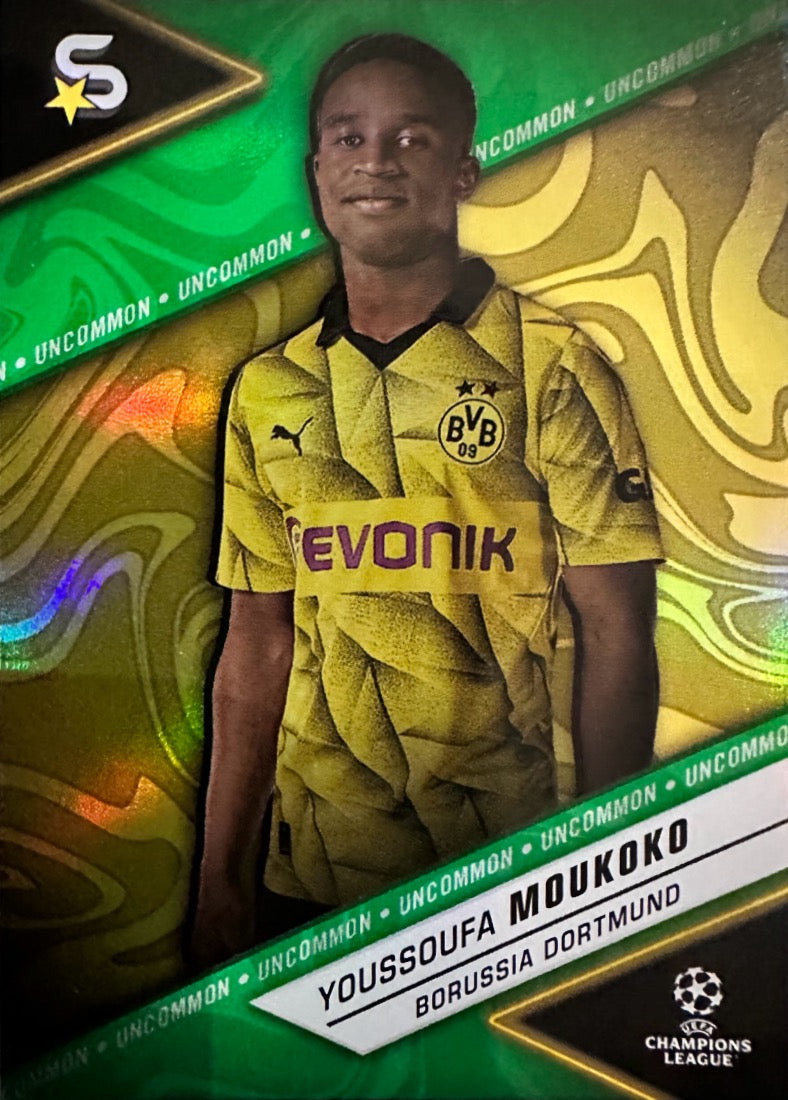 Superstars Champions League 2023/24 Topps - Scegli Uncommon Green 1-100