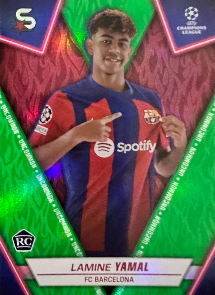 Superstars Champions League 2023/24 Topps - Scegli Uncommon Green 1-100