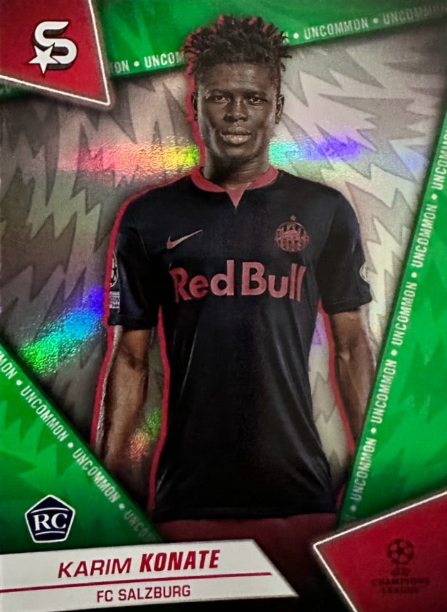 Superstars Champions League 2023/24 Topps - Scegli Uncommon Green 1-100