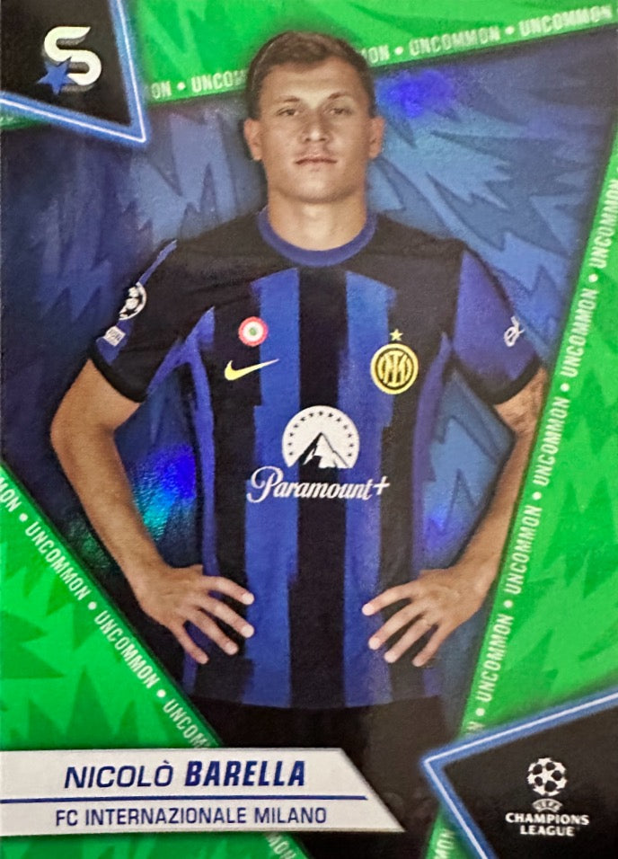 Superstars Champions League 2023/24 Topps - Scegli Uncommon Green 1-100