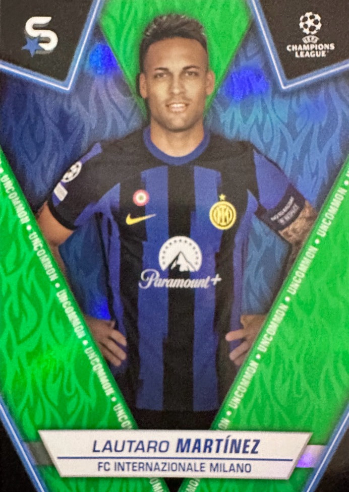 Superstars Champions League 2023/24 Topps - Scegli Uncommon Green 1-100