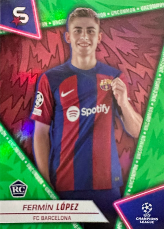 Superstars Champions League 2023/24 Topps - Scegli Uncommon Green 1-100