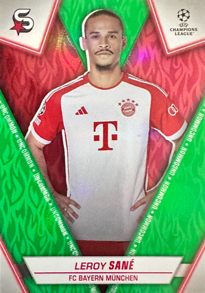 Superstars Champions League 2023/24 Topps - Scegli Uncommon Green 1-100