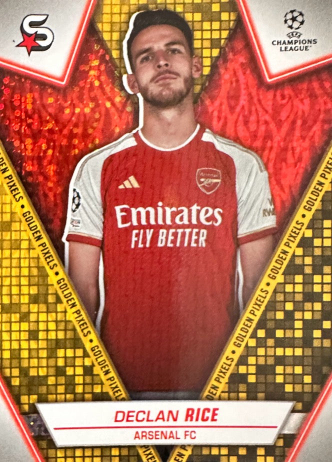 Superstars Champions League 2023/24 Topps - Scegli card Golden Pixel Da 1 a 200