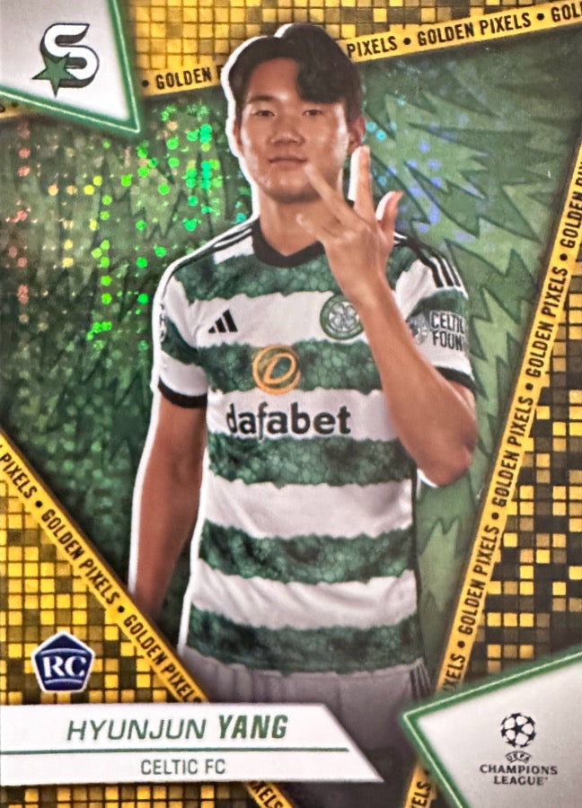 Superstars Champions League 2023/24 Topps - Scegli card Golden Pixel Da 1 a 200