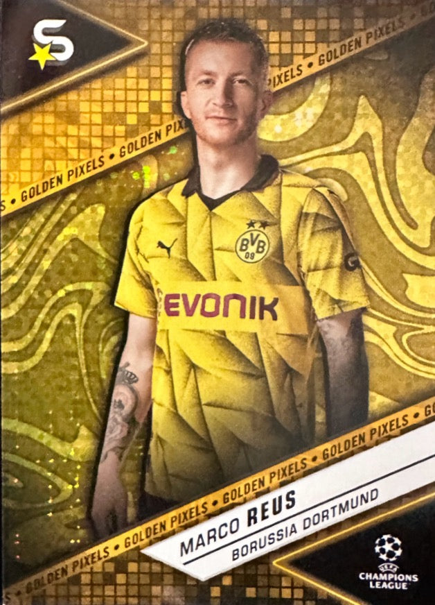 Superstars Champions League 2023/24 Topps - Scegli card Golden Pixel Da 1 a 200