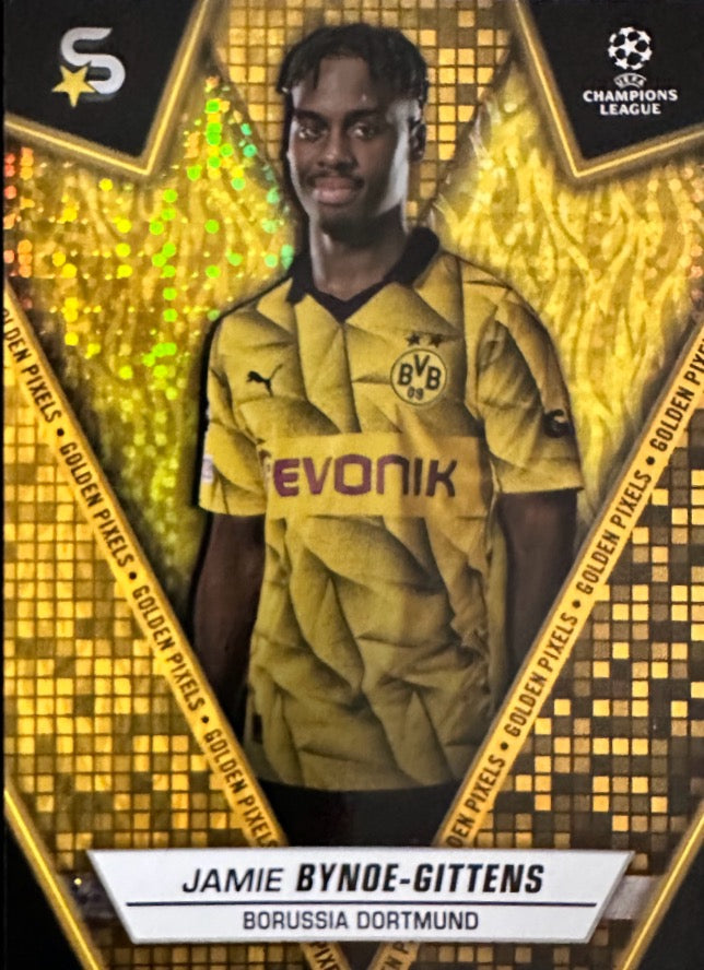 Superstars Champions League 2023/24 Topps - Scegli card Golden Pixel Da 1 a 200