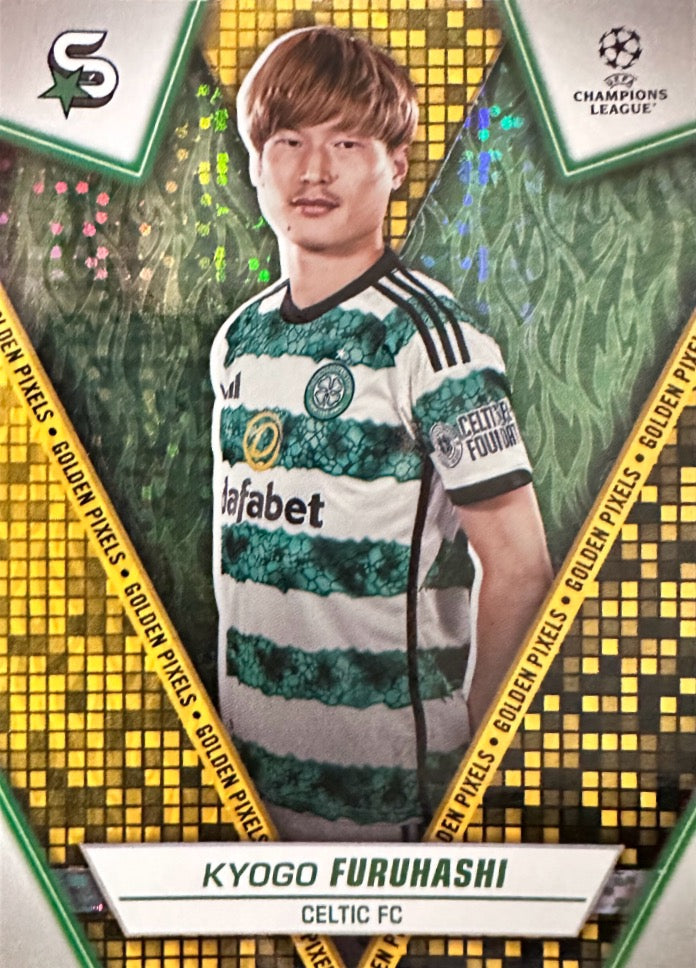 Superstars Champions League 2023/24 Topps - Scegli card Golden Pixel Da 1 a 200