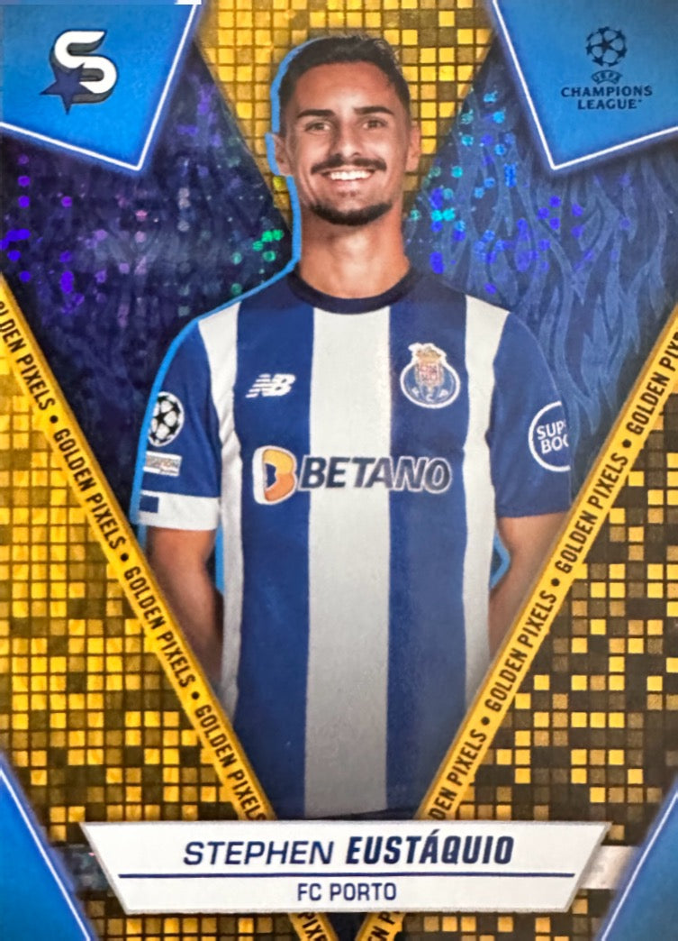 Superstars Champions League 2023/24 Topps - Scegli card Golden Pixel Da 1 a 200