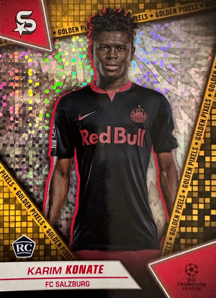 Superstars Champions League 2023/24 Topps - Scegli card Golden Pixel Da 1 a 200