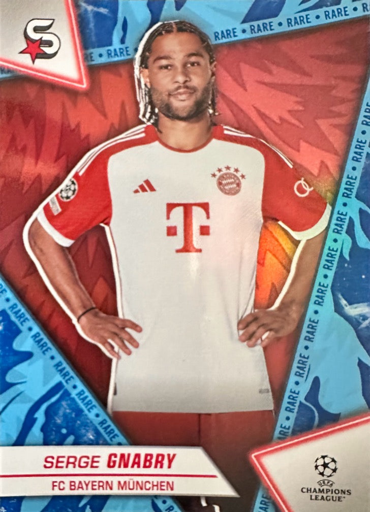 Superstars Champions League 2023/24 Topps - Scegli card Blu Rare da 1 a 200