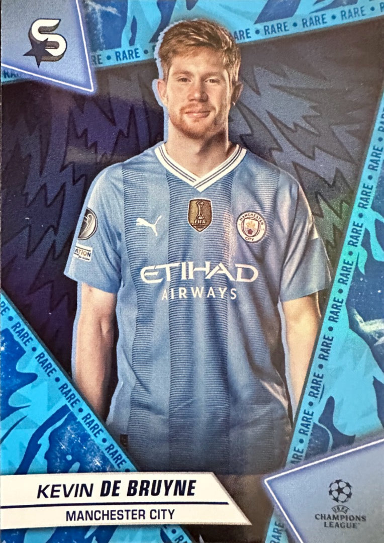 Superstars Champions League 2023/24 Topps - Scegli card Blu Rare da 1 a 200