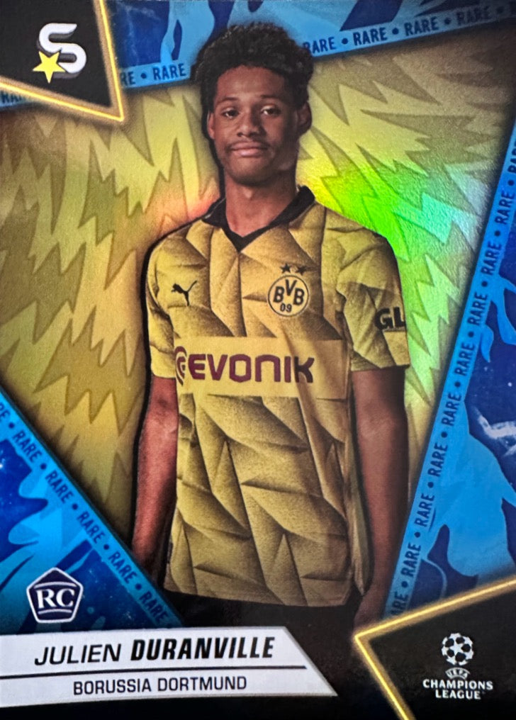 Superstars Champions League 2023/24 Topps - Scegli card Blu Rare da 1 a 200