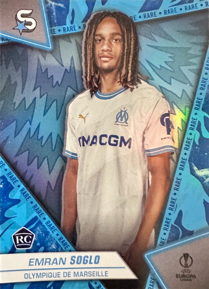 Superstars Champions League 2023/24 Topps - Scegli card Blu Rare da 1 a 200