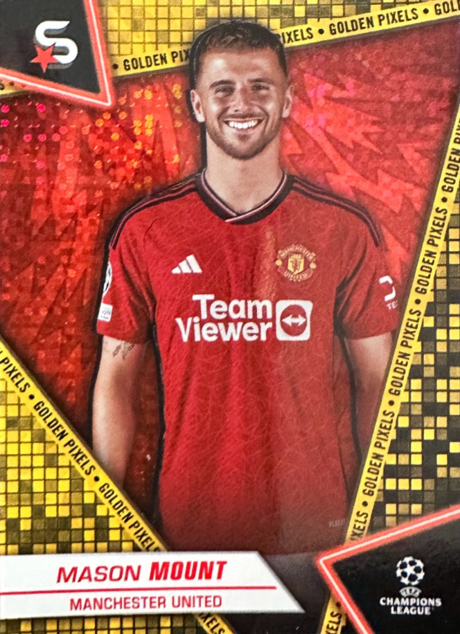 Superstars Champions League 2023/24 Topps - Scegli card Golden Pixel Da 1 a 200